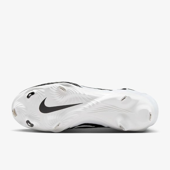 Nike Alpha Huarache NXT Metal Baseball Cleats Black White DJ6517-001 Men's Sizes - Picture 7 of 7